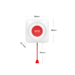 Zigbee Çekmeli İpli Sos Alarm Düğmesi - Görsel 2