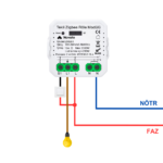 Zigbee Tek Çıkışlı Röle - Görsel 3