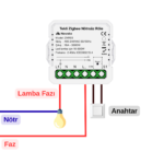 Zigbee Nötrsüz Tek Çıkışlı Röle - Görsel 4