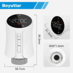 Zigbee Akıllı Termostatik Radyatör Vanası - Görsel 5