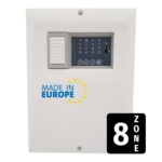 UniPOS FS 4000/8 8 Zonlu Konvansiyonel Yangın Alarm Paneli