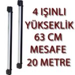 ABX-0420 4 Işınlı 63 cm 20 m PHOTOELECTRIC BEAM DEDEKTÖR / PENCERE IŞIN BARİYERİ - Görsel 4