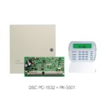 8 Zon Alarm Paneli + Tuş Takımı (DSC PC-1832 + PK-5501)