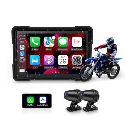 MOTOR CARPLAY 5 INCH IPS SCREEN + 2 KAMERA F133