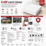 Hikvision KSET0562 Kampanyalı İP Kamera Setleri – Hikvision 1 Kameralı 6MP IP ColorVu 3.0 Güvenlik Sistemi AI İnsan Araç Algılama Çift Yönlü Ses ve Işıklı Alarm - Görsel 3