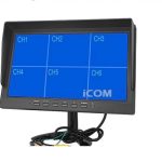 INOX-9033 AHD 10 İNÇ 6 KANAL KAYITLI QUADLI MONİTÖR