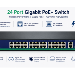INOX-F2422GBL 24 PORT POE SWITCH