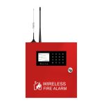 OPAX-WF868-4G-LAN Adresli Kablosuz Yangın Alarm Kontrol Paneli (868mhz) EN-54 Sertifikalı