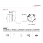 Hikvision DS-2CD1121G2-LIUF İP Dome Kamera – Hikvision DS-2CD1121G2-LIUF 2MP 2.8mm Sesli Smart Hybrid Light Dome IP Kamera | PoE, Dahili Mikrofon, IP67 IK08, 30m Gece Görüş - Görsel 2