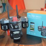 X5Tech RX-66W Wifi 3 Lensli 12 Volt 2A Kablosuz Güvenlik Kamerası
