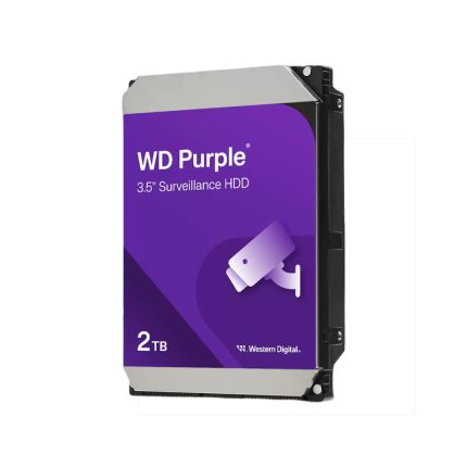 Equipment WD23PURZ Güvenlik Hard Disk – Western Digital Purple 2TB 3.5 SATA3 256MB Cache 7/24 Güvenlik Harddisk