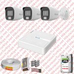 HiLook ST01429 Kampanyalı AHD Kamera Setleri – Hilook Güvenlik Kamerası Seti Dah-Mik Colorvu 03 Kamera