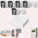 HiLook ST01431 Kampanyalı AHD Kamera Setleri – Hilook Güvenlik Kamerası Seti Dah-Mik Colorvu 05 Kamera