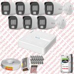 HiLook ST01433 Kampanyalı AHD Kamera Setleri – Hilook Güvenlik Kamerası Seti Dah-Mik Colorvu 07 Kamera