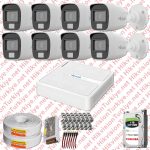 HiLook ST01434 Kampanyalı AHD Kamera Setleri – Hilook Güvenlik Kamerası Seti Dah-Mik Colorvu 08 Kamera