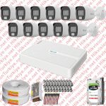 HiLook ST01437 Kampanyalı AHD Kamera Setleri – Hilook Güvenlik Kamerası Seti Dah-Mik Colorvu 11 Kamera