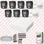 Hikvision ST01060 Kampanyalı AHD Kamera Setleri – Hikvision 07 Kameralı Colorvu Hibrit Güvenlik Kamerası