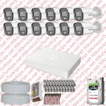 Hikvision ST01146 Kampanyalı AHD Kamera Setleri – Hikvision Colorvu Gece Renkli 12 Kameralı Set 1TB Hdd