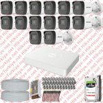 Hikvision ST01164 Kampanyalı AHD Kamera Setleri – Hikvision 14 Kamera Fullhd Güvenlik Kamerası Set 1TB Hdd