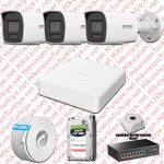 Hikvision ST01338 Kampanyalı İP Kamera Setleri – Hikvision 03 İp Kameralı Colorvu Hibrit Güvenlik Kamerası