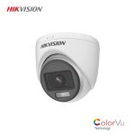 Hikvision ds-2ce70df0t-pfs AHD Dome Kamera – hikvision ds-2ce70df0t-pfs 2MP 2.8mm 1080P HD-TVI ColorVu Sesli Plastik Dome Kamera - 20m Gece Görüşü