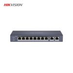 Hikvision ds-3e0310p-e/m Network Switch – hikvision ds-3e0310p-e/m 8 Port 10/100 PoE Unmanaged Switch - 1x Uplink + 2x Gigabit PoE (60W)