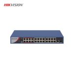 Hikvision ds-3e0326p-e/m(b) Network Switch – hikvision ds-3e0326p-e/m(b) 24 Port 10/100 PoE Switch - 230W PoE Güç Bütçesi, SFP & RJ45 Uplink