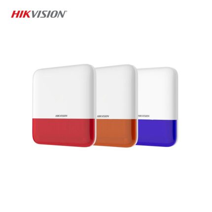 Hikvision ds-ps1-e-we Alarm Sistemleri – hikvision ds-ps1-e-we Kablosuz Harici Siren (Kırmızı-Mavi) - 868MHz