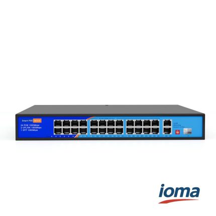 24 PORT 10/100/1000 POE SWITCH
