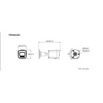 Hikvision ds-2cd1023g2-liuf İP Bullet Kamera – hikvision ds-2cd1023g2-liuf 2mp poe sesli ip kamera, ip67 - Görsel 2