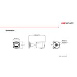 Hikvision ds-2cd1043g2-liuf İP Bullet Kamera – hikvision ds-2cd1043g2-liuf 4MP 4mm Smart Hybrid Light Sesli POE IR Bullet Kamera - 40m Gece Görüşü, İnsan ve Araç Tespiti, IP67 - Görsel 2