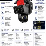 Uniywell 2 Kameralı 1 Sabit 1 Ptz Aov 4mp Solar Güvenlik Kamerası 180G